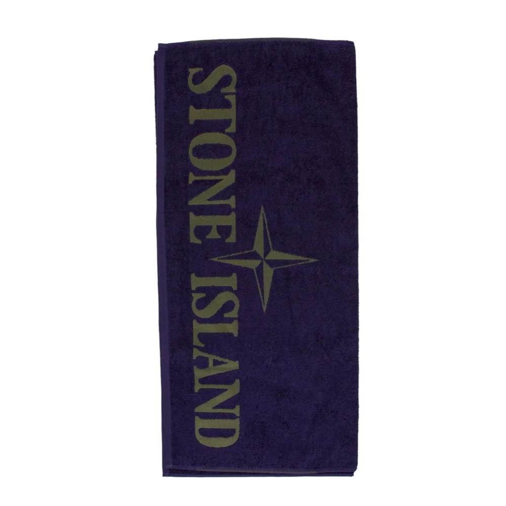 Stone island beach towel royal blue brand new